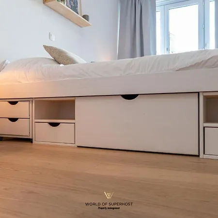 Bright Near The Sea And The Marina Ostende